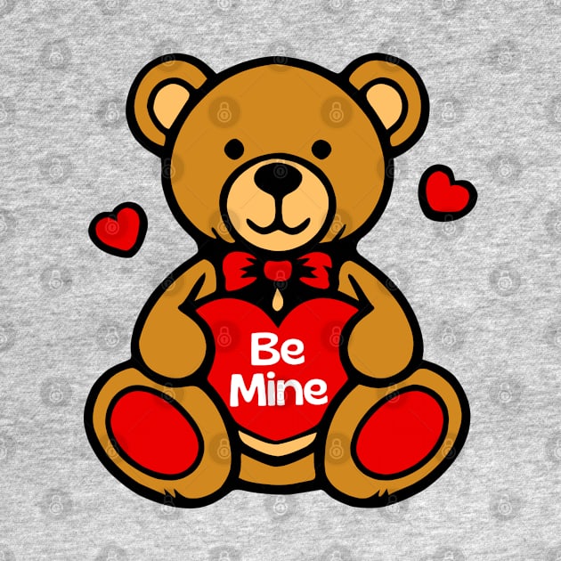 Be Mine Valentine Bear by KayBee Gift Shop